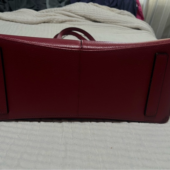 RADLEY LONDON Burgundy Leather Tote Bag - Picture 5 of 12